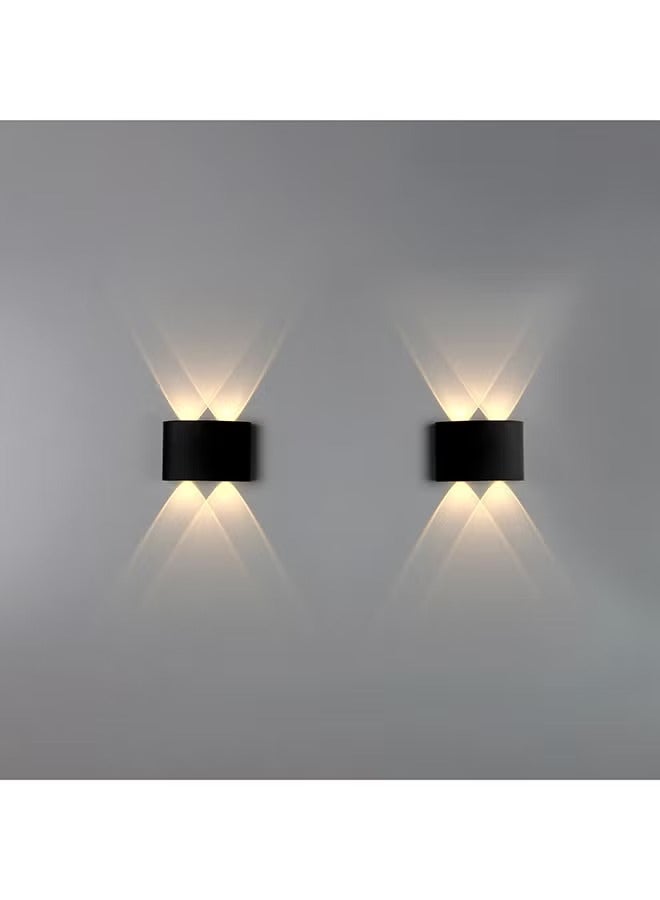 2 pieces Modern LED Wall Mounted Updown / Updown Wall Light Wall Lamp Applique